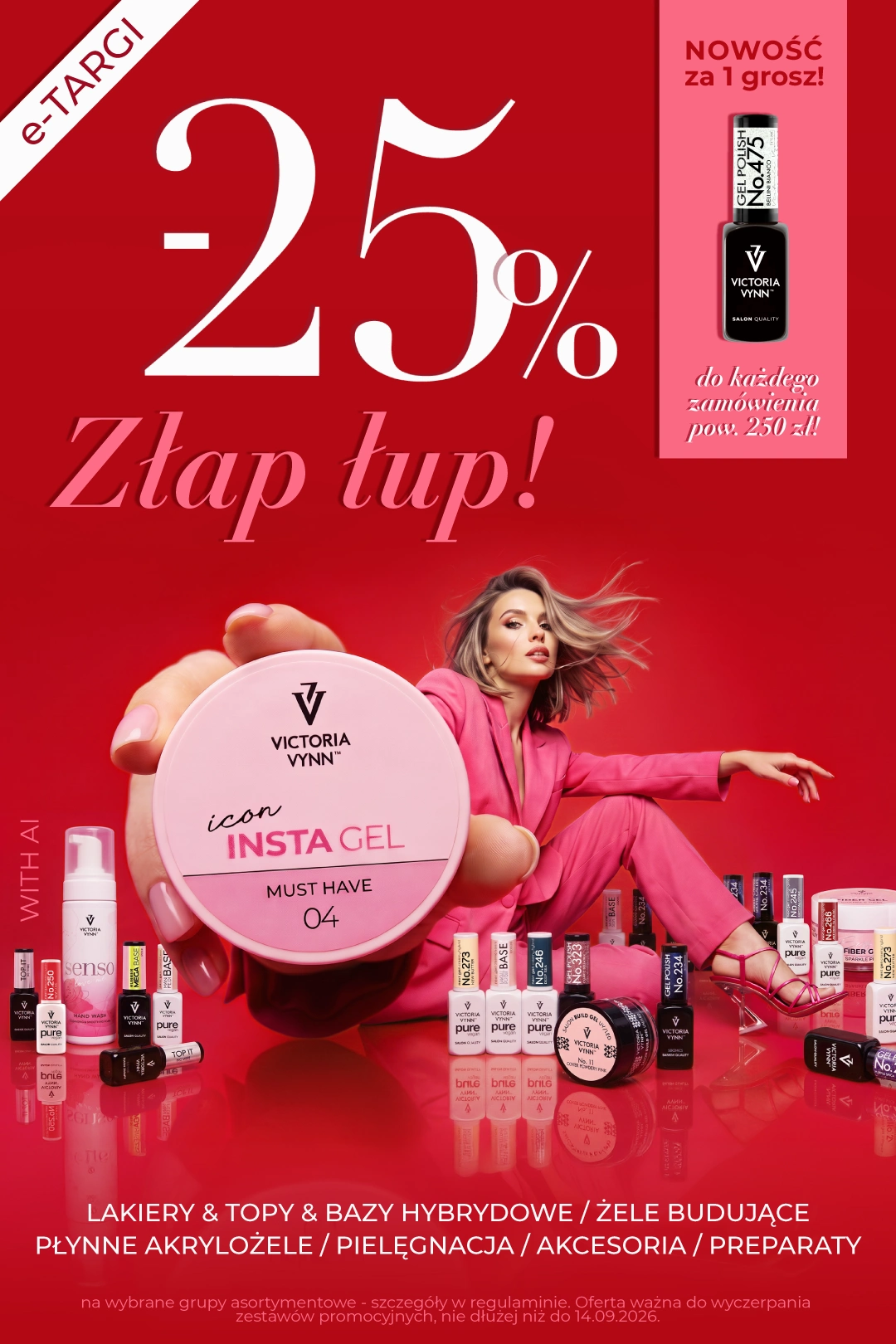 e-TARGI VICTORIA VYNN – zniżka 25% i nowość za 1 grosz