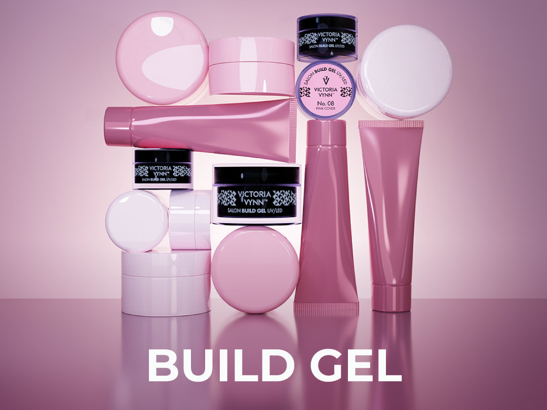 Promocja do - 30% na linię produktów do budowy paznokci: BUILD GEL