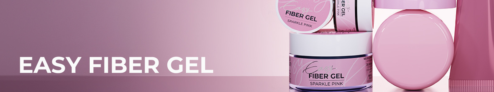 Promocja do - 30% na linię produktów do budowy paznokci: EASY FIBER GEL