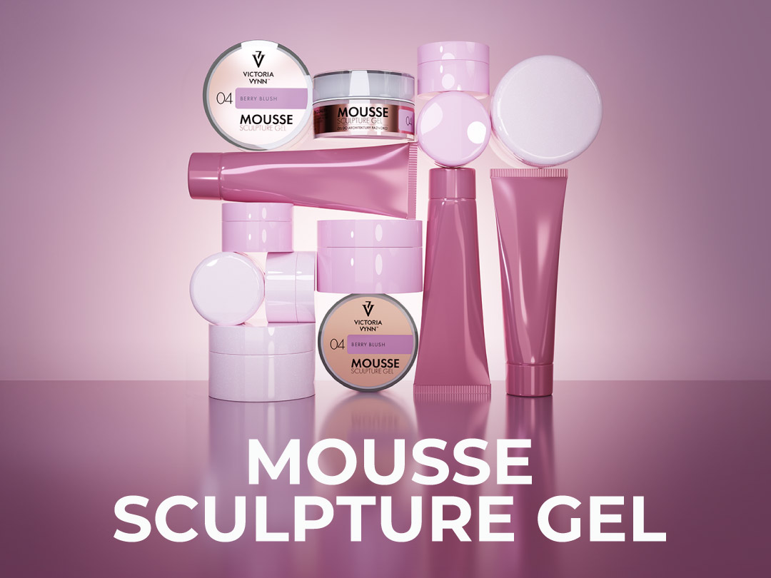 Promocja do - 30% na linię produktów do budowy paznokci: MOUSSE SCULPTURE GEL