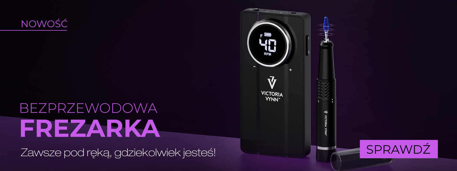 Bezprzewodowa frezarka