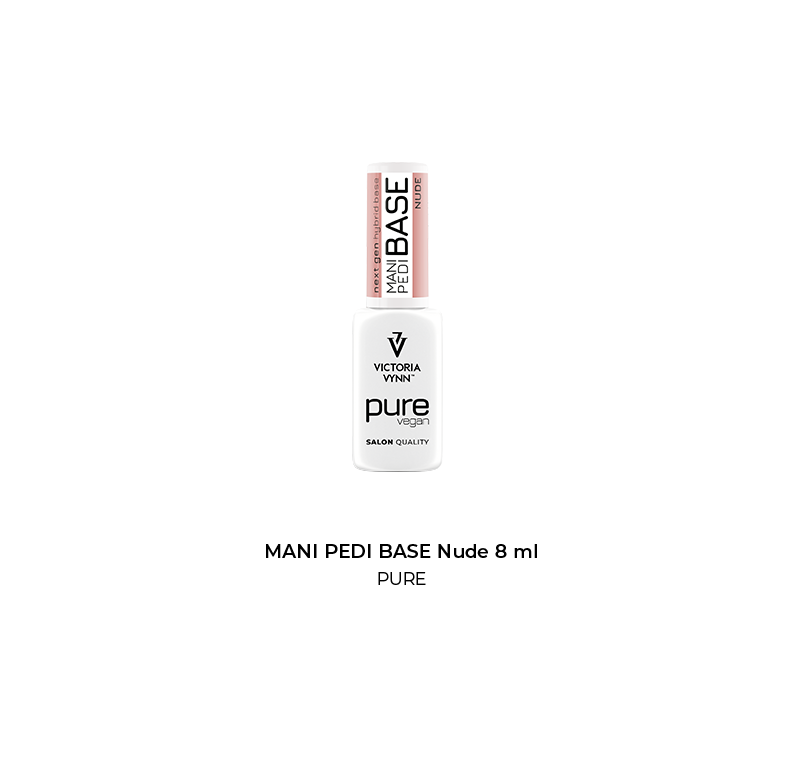 PURE VEGAN MANI PEDI BASE Nude 8 ml