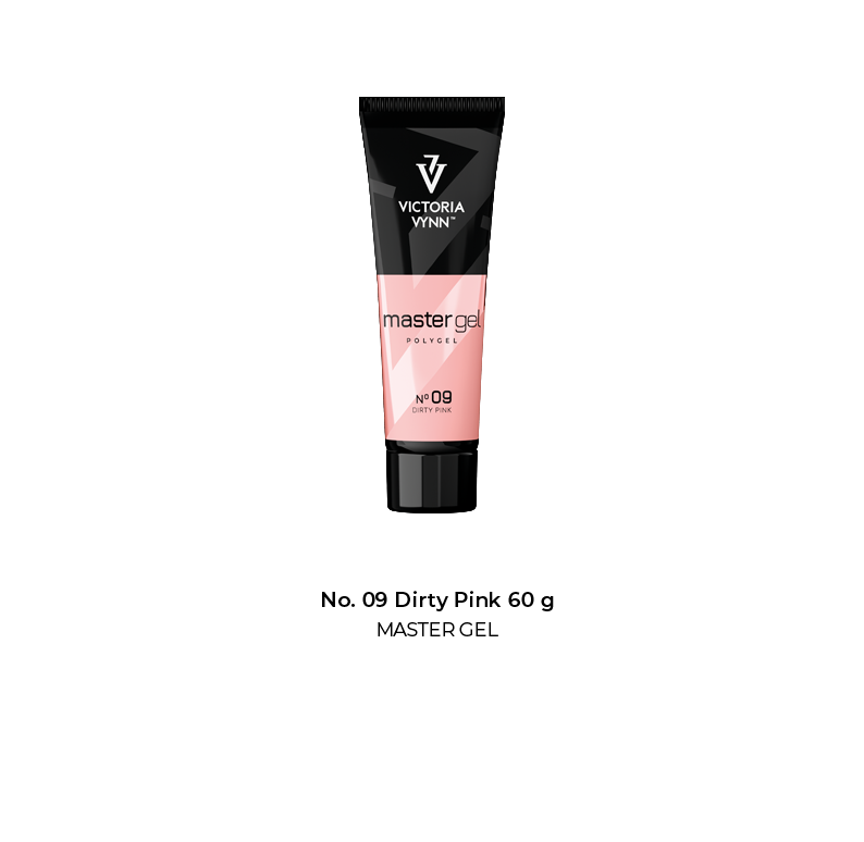 No. 09 Dirty Pink 60 g MASTER GEL