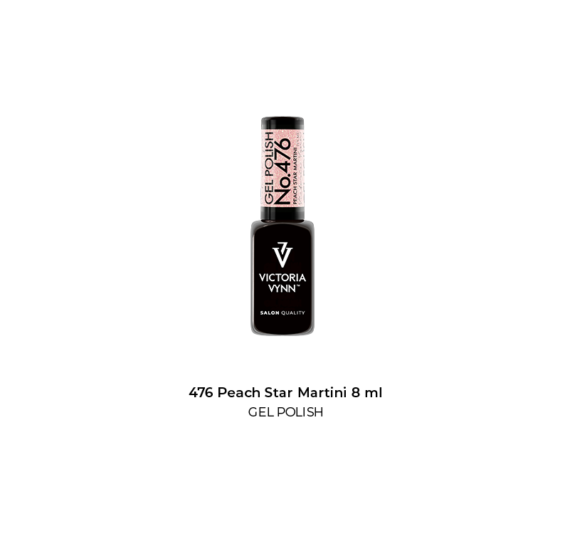 GEL POLISH 476 Peach Star Martini 8 ml