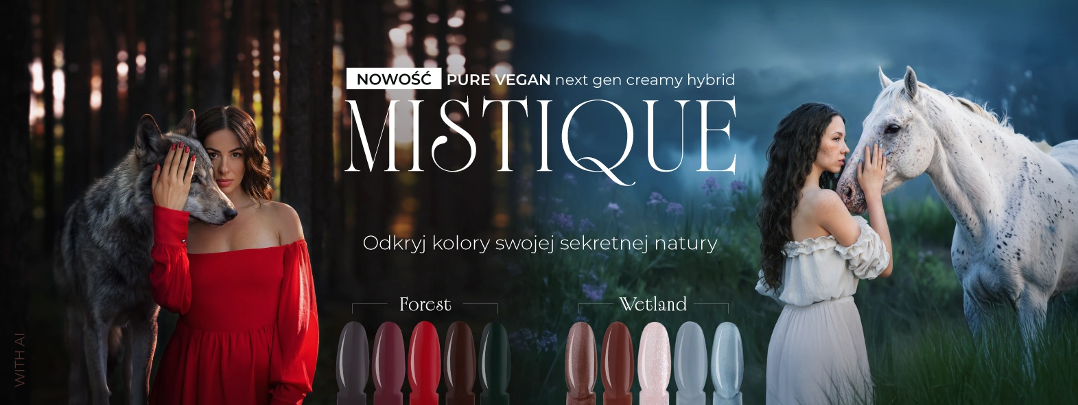 Kolekcja PURE VEGAN MISTIQUE