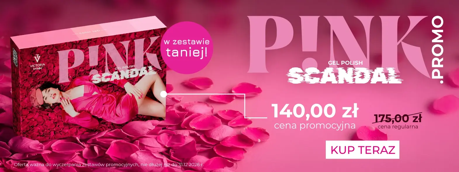 Promocja zestaw P!ink Scandal