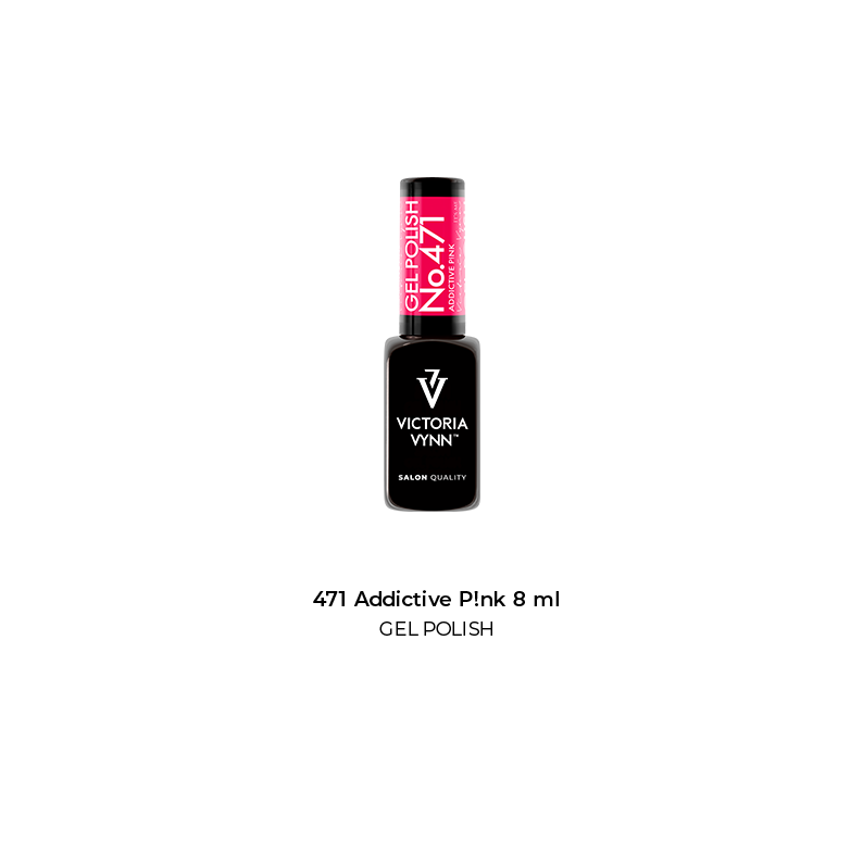 GEL POLISH 471 Addictive P!nk 8 ml