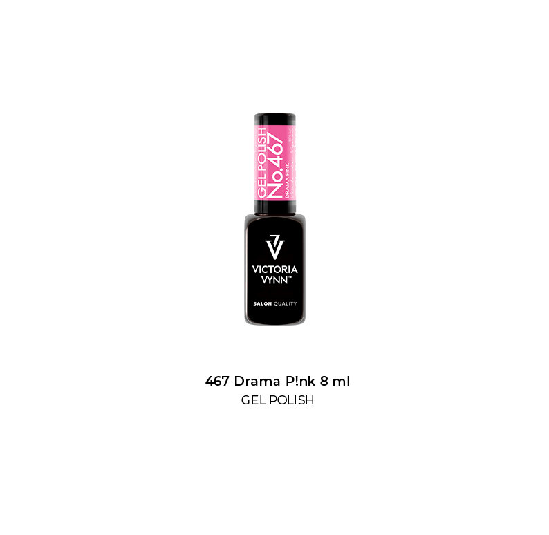 GEL POLISH 467 Drama P!nk 8 ml