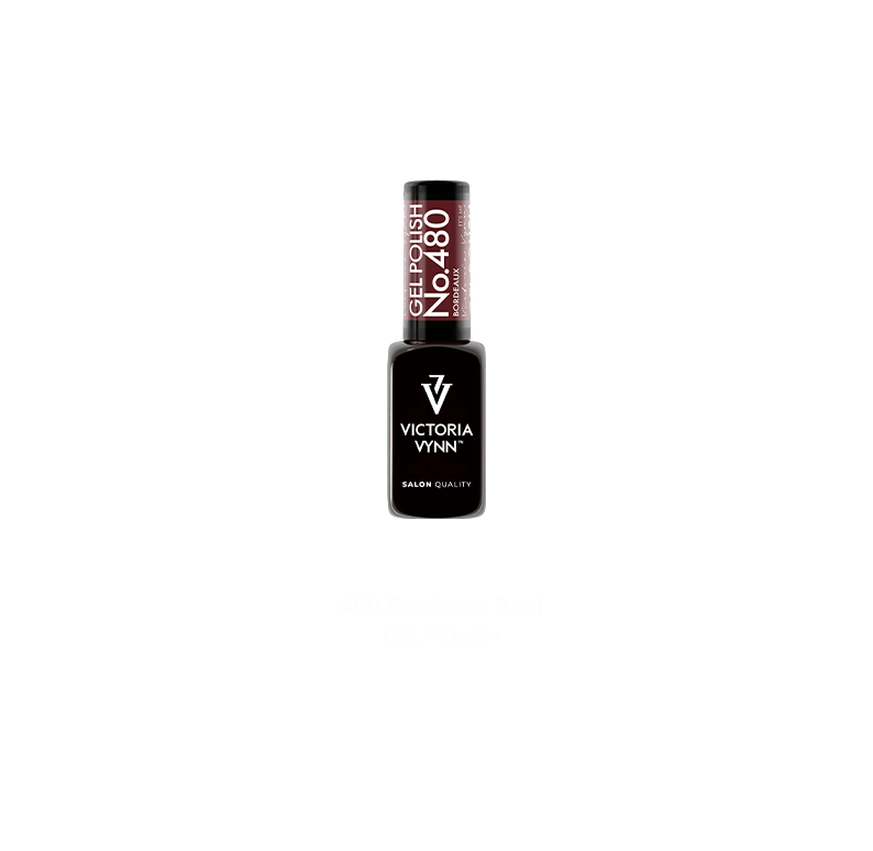 480 Bordeaux 8 ml GEL POLISH