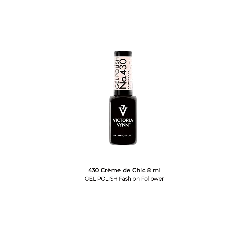 gel polish 430 Creme de Chic