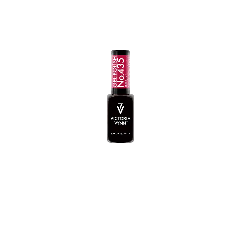 gel polish 435 Berry Hot