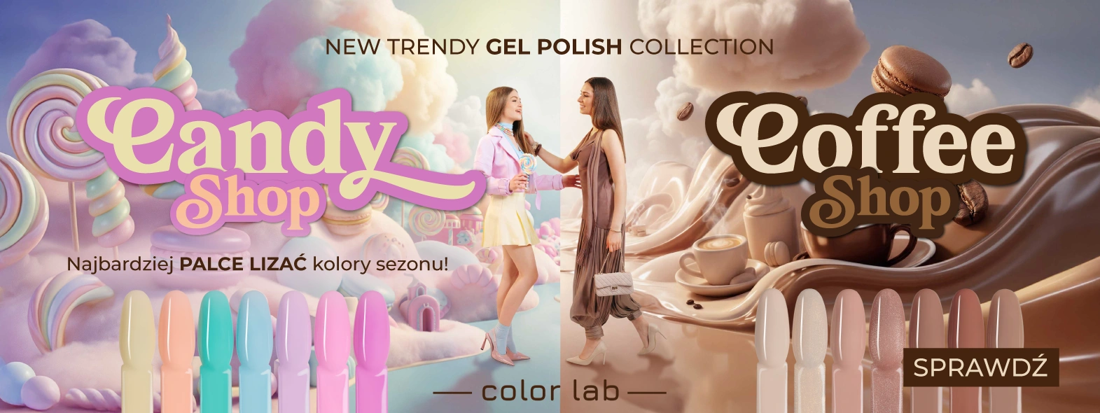 Candy and Coffee banner