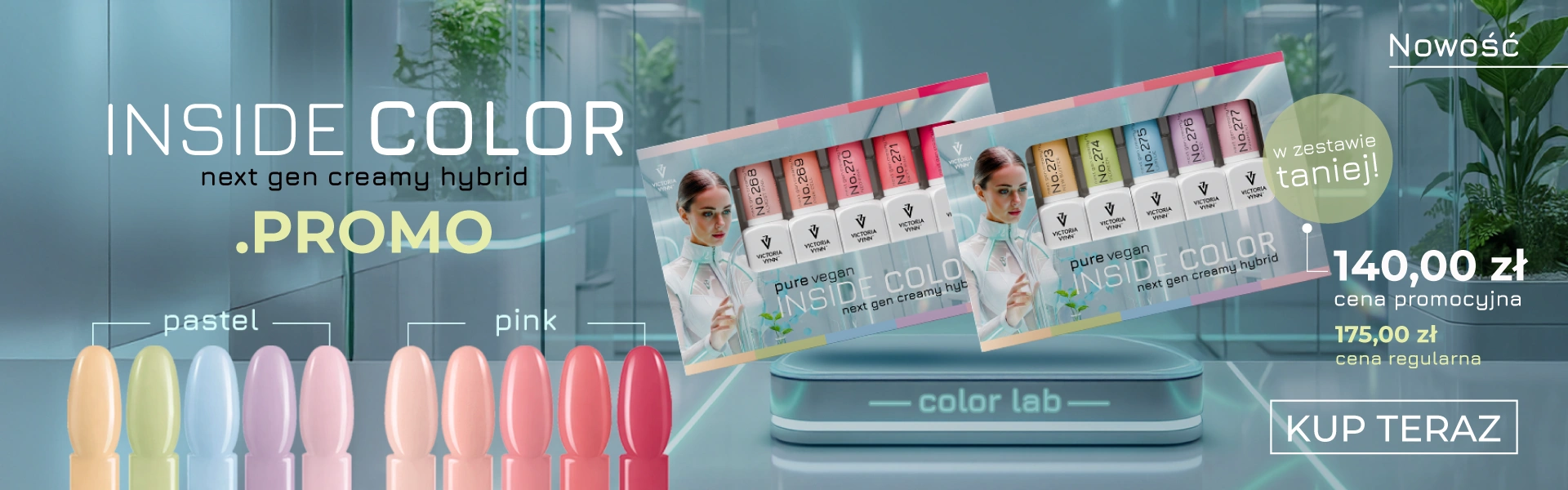 Promocja zestawy PURE INSIDE COLOR