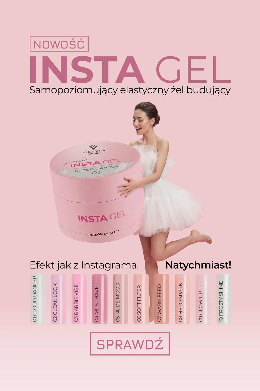 INSTA GEL mobile banner