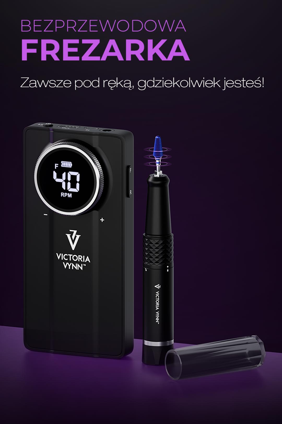 bezprzewodowa frezarka