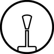 Wachlarzowy kształt pędzla