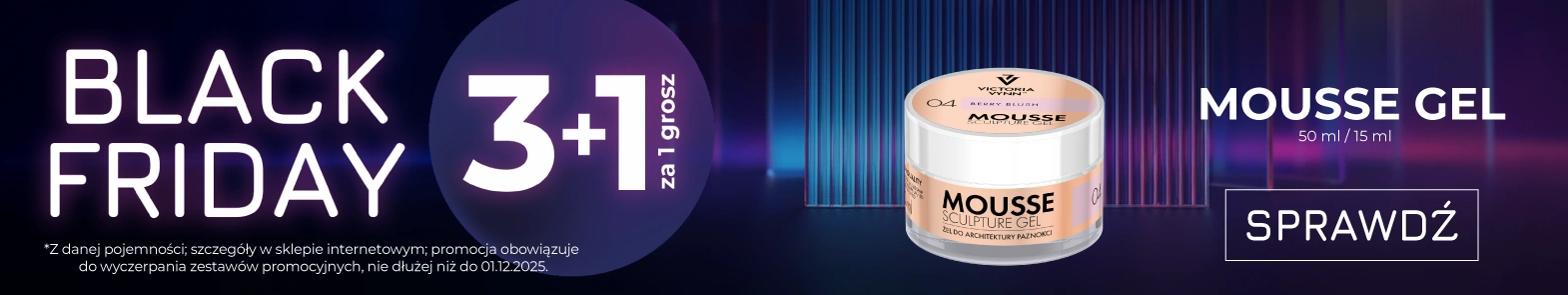 Promocja 3+1MOUSSE SCULPTURE GEL