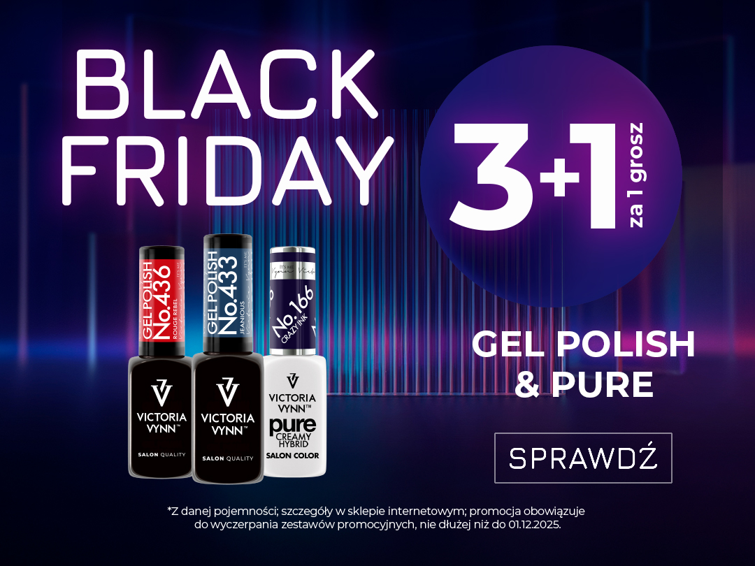 Promocja 3+1 na produkty z linii GEL POLISH i PURE