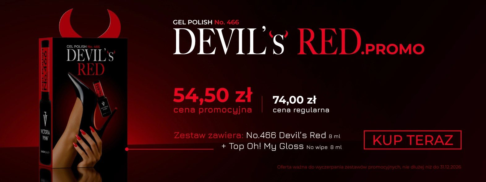 Promocja zestaw Devi;s Red