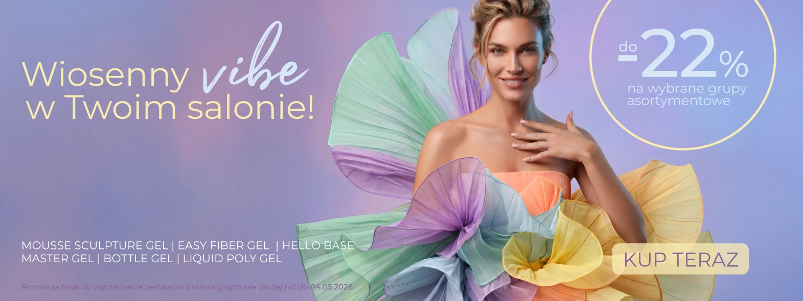 Promocja wiosenny vibe do 22%
