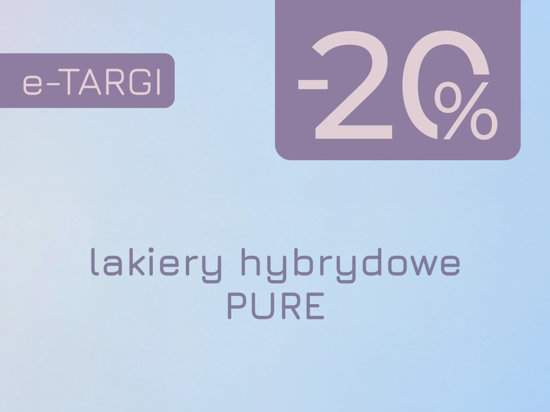 Promocja 20% na produkty z linii PURE