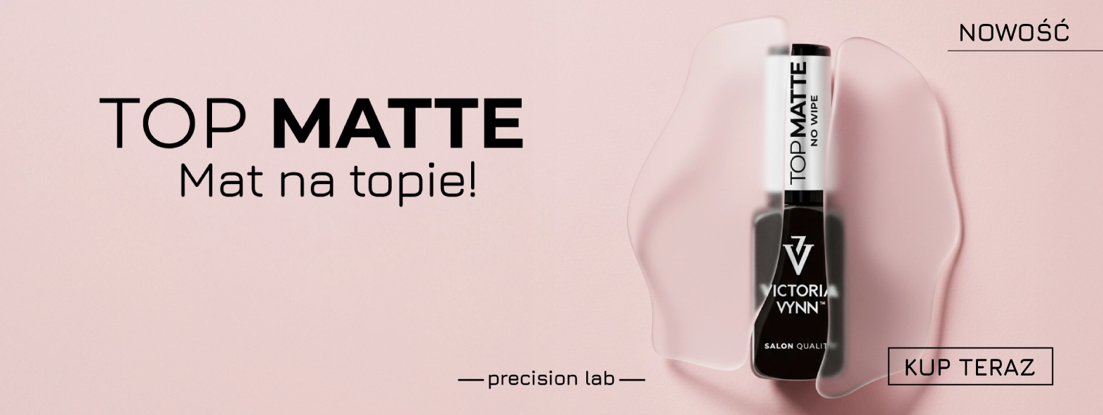 GEL POLISH TOP MATTE No Wipe 8 ml