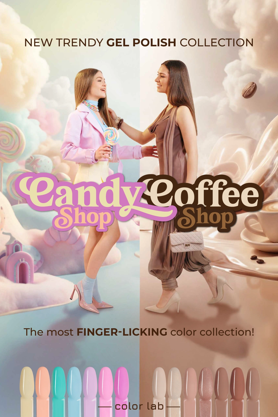 GEL POLISH CANDY & COFFEE SHOP mobile