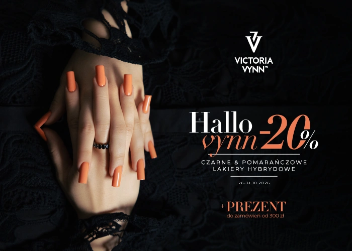 HelloVynn- 20% na lakiery pomaranczowe i czarne