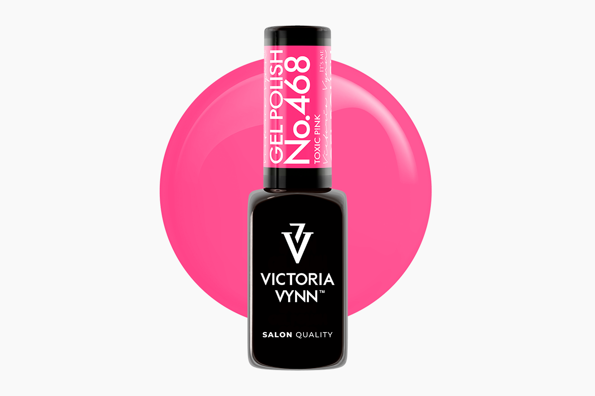 GEL POLISH 468 Toxic P!nk 8 ml