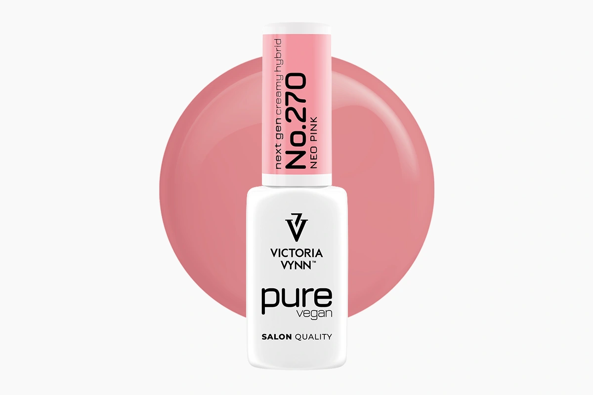 PURE VEGAN CREAMY HYBRID 270 Neo Pink 8 ml