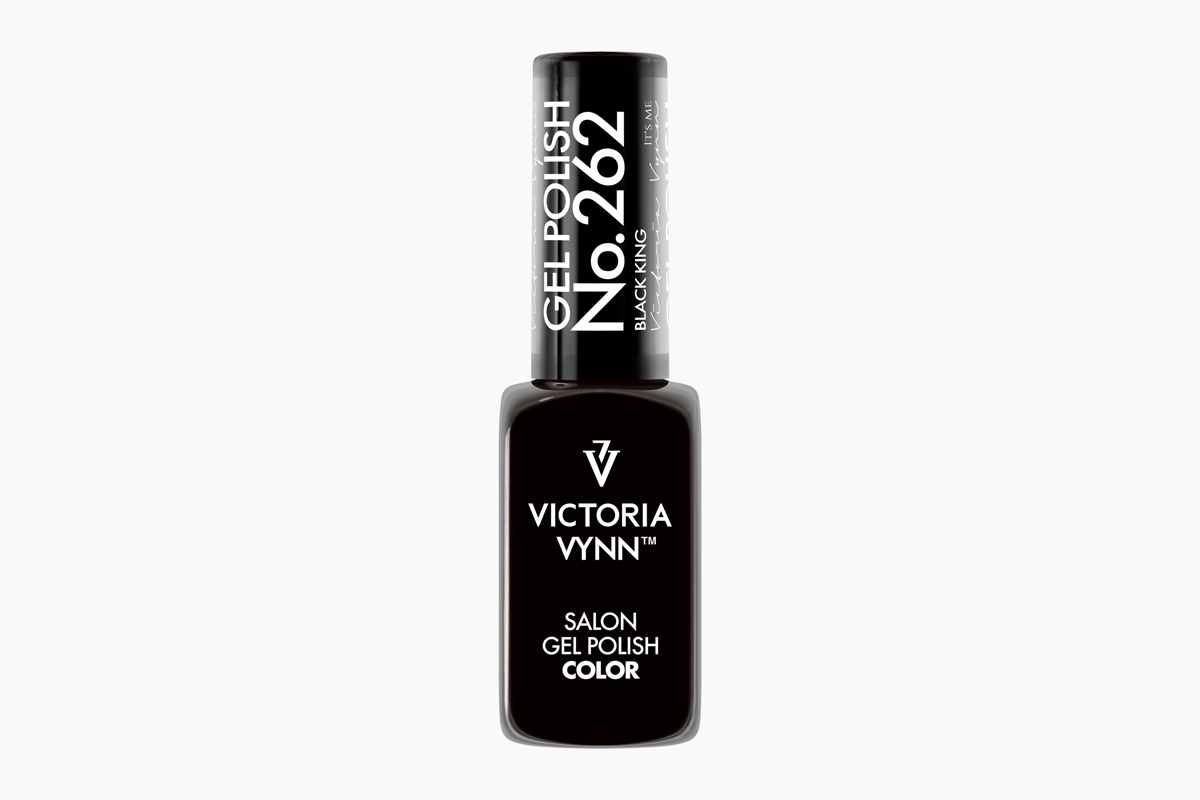 GEL POLISH 262 Black King 8 ml
