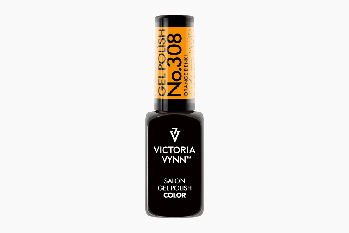 GEL POLISH 308 Orange Denki 8 ml