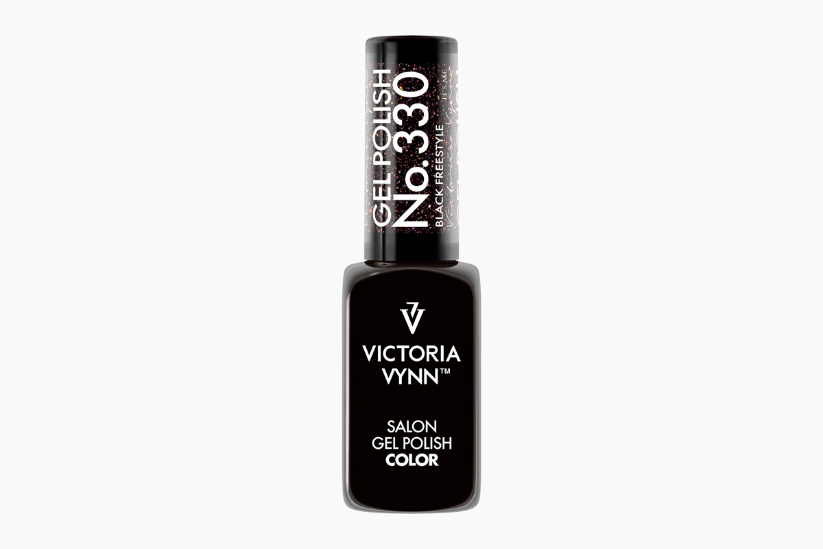 GEL POLISH 330 Black Freestyle 8 ml
