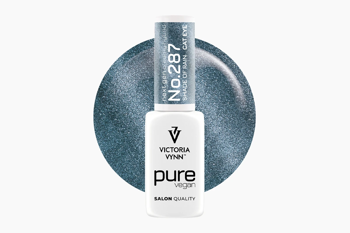 PURE VEGAN CREAMY HYBRID 287 CAT EYE  Shade of Rain 8ml